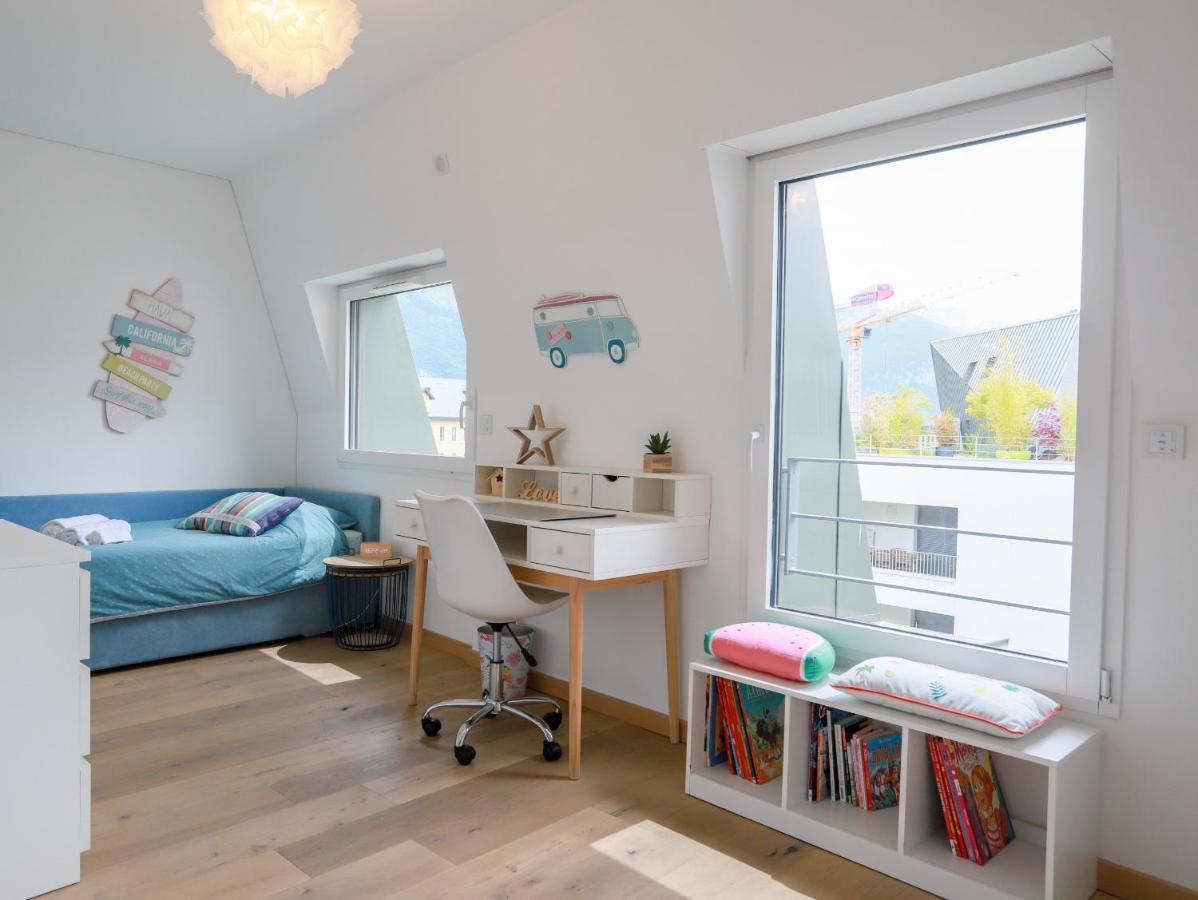 Le Bleu Du Lac 3 Etoiles - Secteur Recherche, Calme & Familiale, A 300M Du Lac & De La Vieille Ville, Garage Prive Annecy Luaran gambar