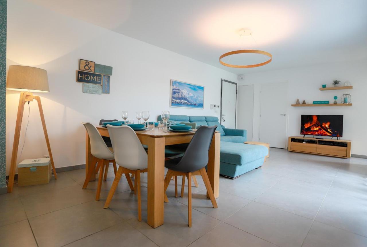 Le Bleu Du Lac 3 Etoiles - Secteur Recherche, Calme & Familiale, A 300M Du Lac & De La Vieille Ville, Garage Prive Annecy Luaran gambar